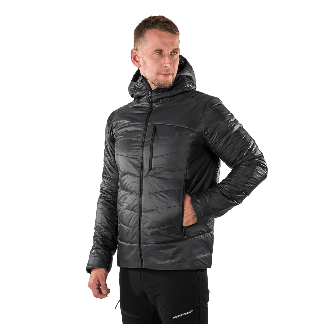 BU-5237OR men's insulated jacket with Primaloft® CHAS