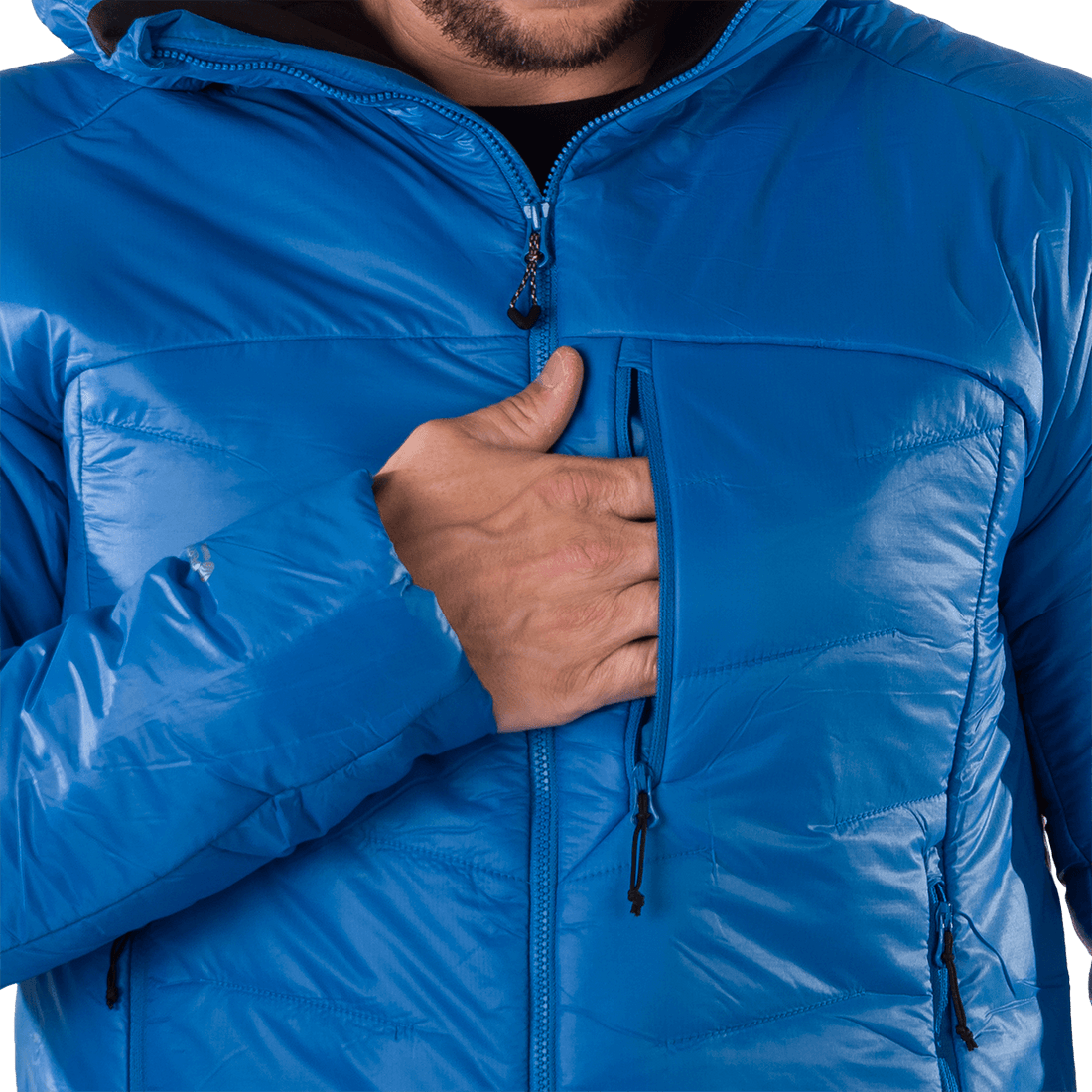 BU-5237OR men's insulated jacket with Primaloft® CHAS