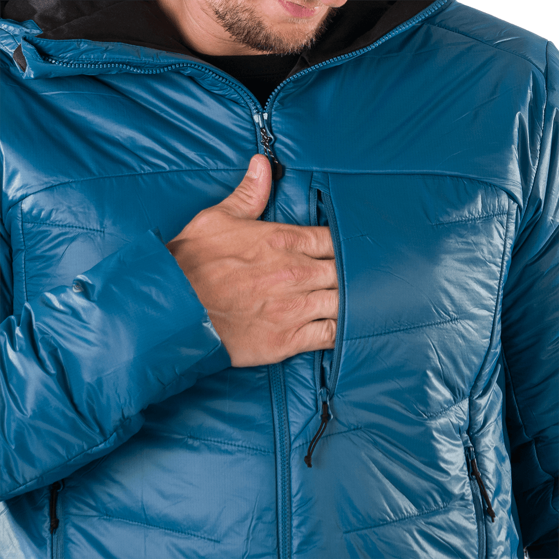 BU-5237OR men's insulated jacket with Primaloft® CHAS