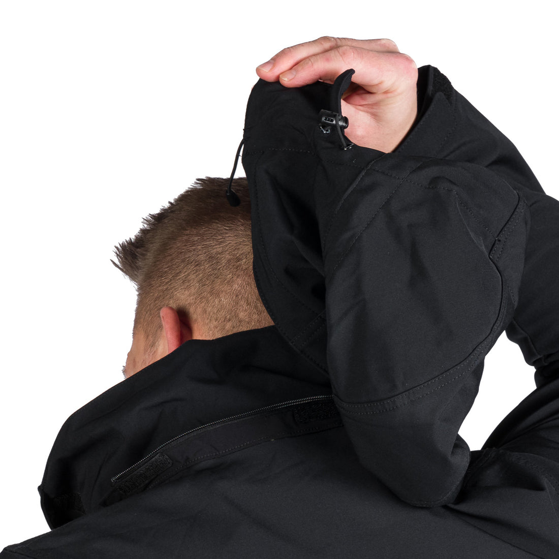 BU-5245OR men's travel softshell hood off jacket 3L GIULIO