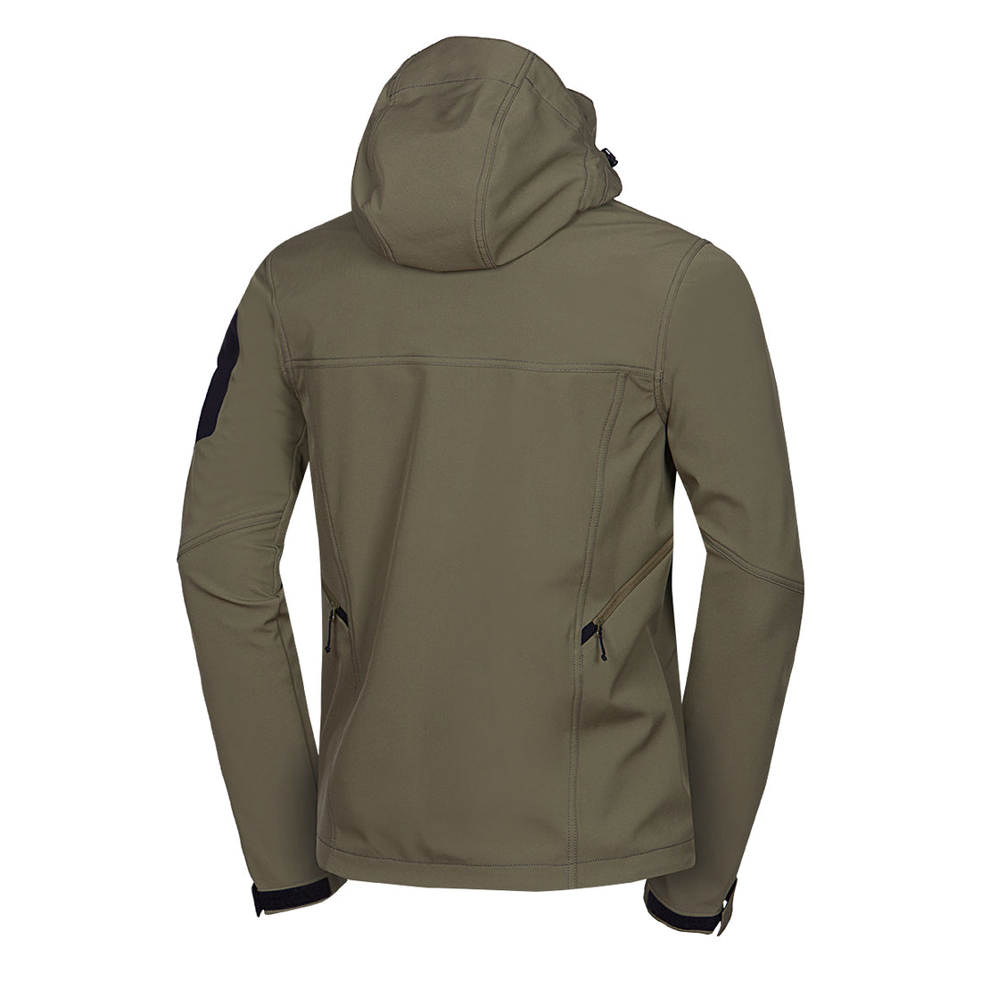 BU-5245OR men's travel softshell hood off jacket 3L GIULIO