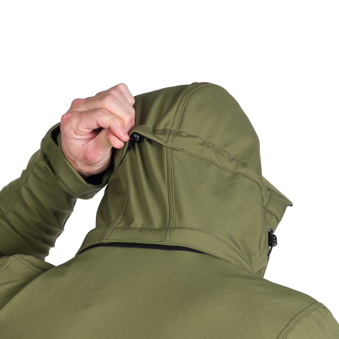 BU-5245OR men's travel softshell hood off jacket 3L GIULIO