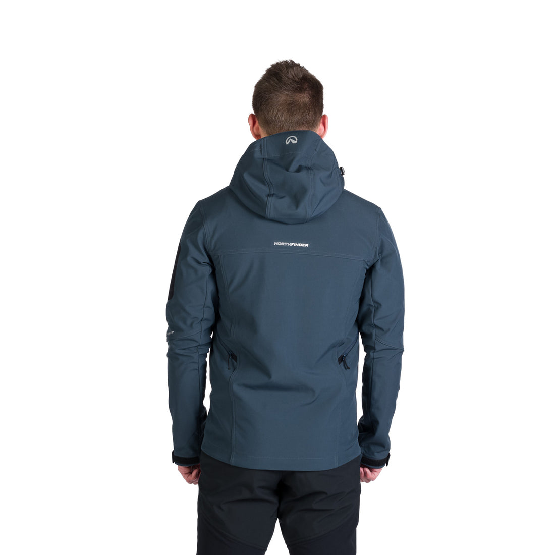 BU-5245OR men's travel softshell hood off jacket 3L GIULIO