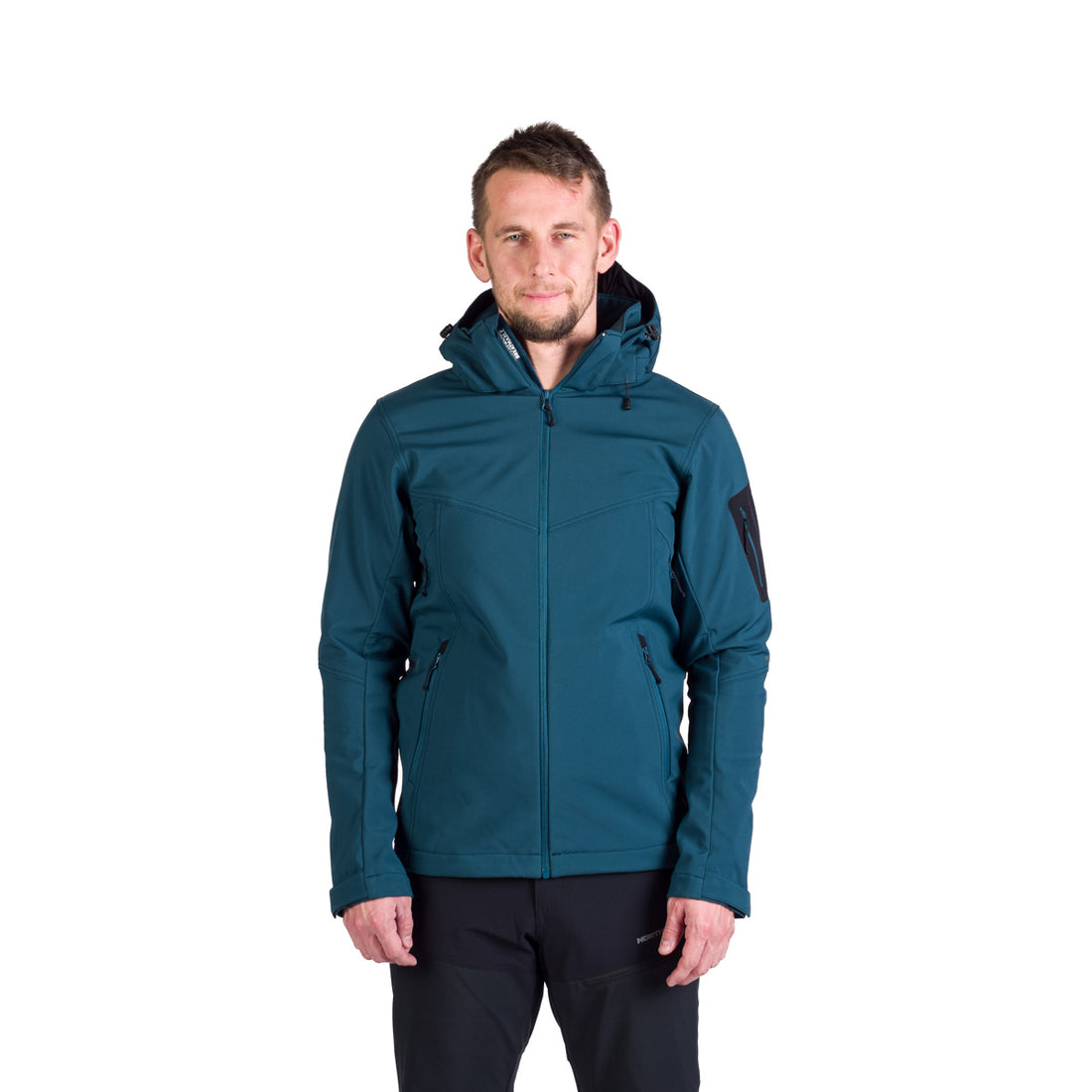 BU-5245OR men's travel softshell hood off jacket 3L GIULIO