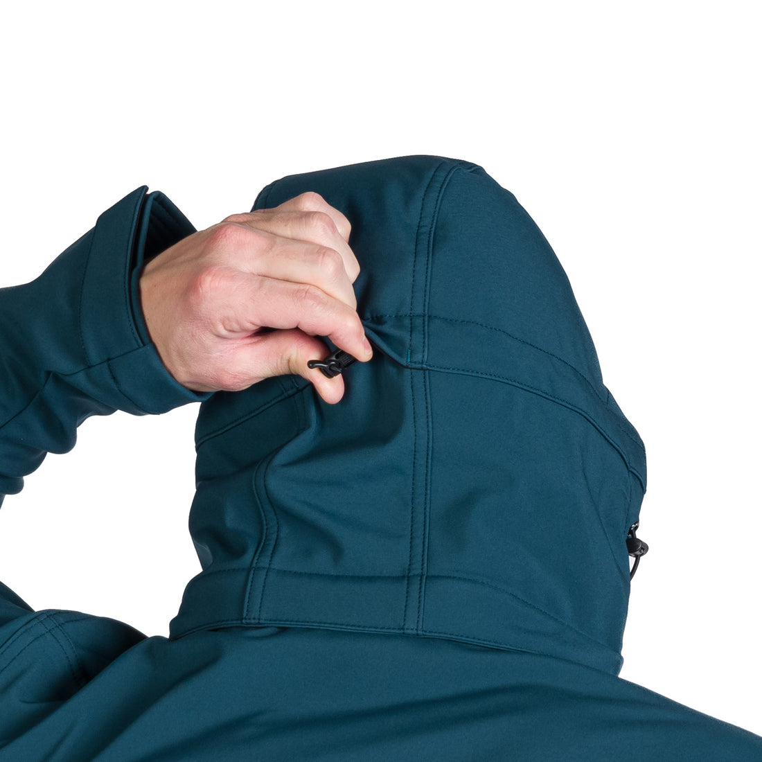 BU-5245OR men's travel softshell hood off jacket 3L GIULIO