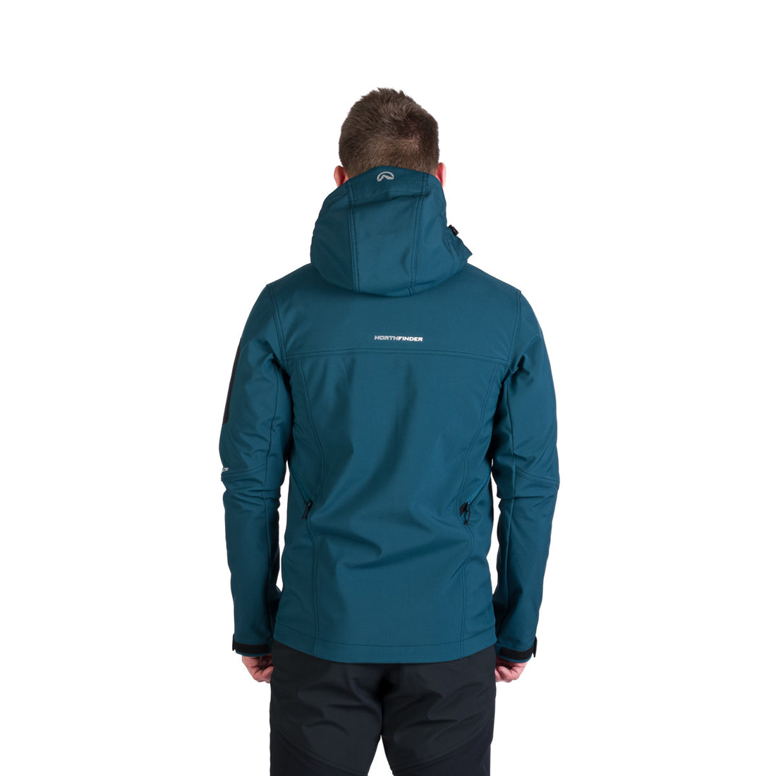 BU-5245OR men's travel softshell hood off jacket 3L GIULIO