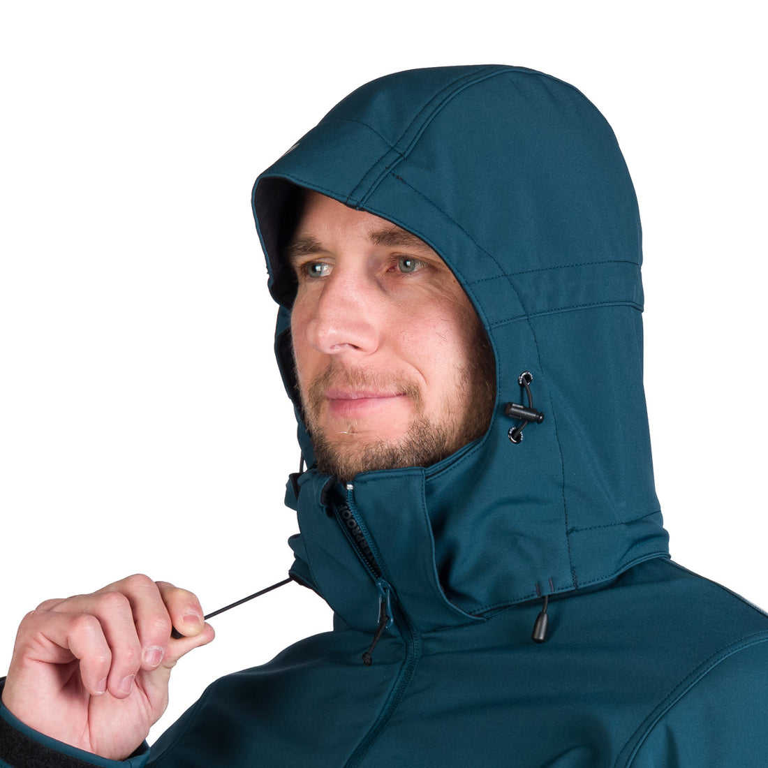 BU-5245OR men's travel softshell hood off jacket 3L GIULIO