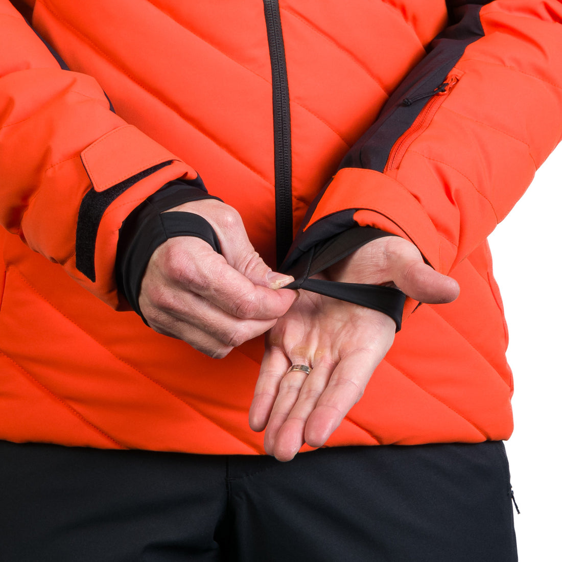 BU-5259SNW men's ski insulated comfort jacket ZENO