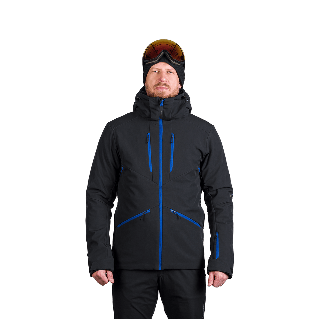 BU-5263SNW men's ski softshell insulated jacket ALPHONSE
