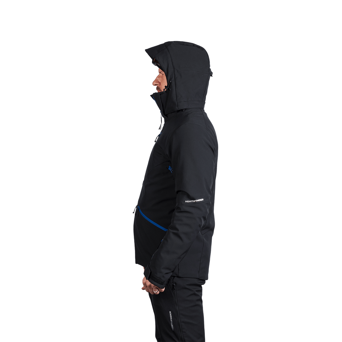 BU-5263SNW men's ski softshell insulated jacket ALPHONSE