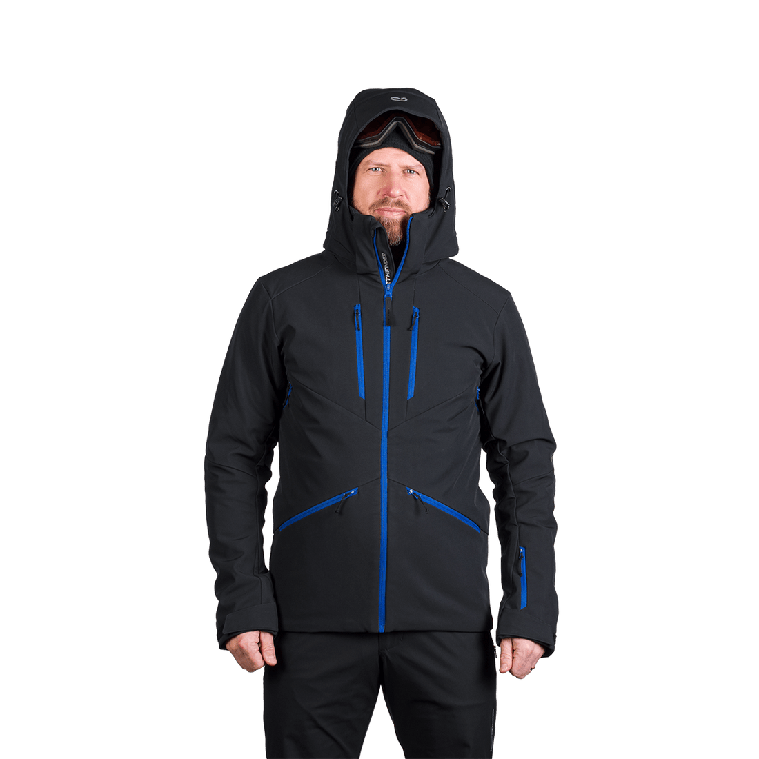 BU-5263SNW men's ski softshell insulated jacket ALPHONSE