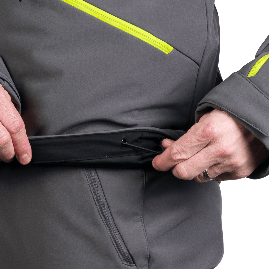 BU-5263SNW men's ski softshell insulated jacket ALPHONSE