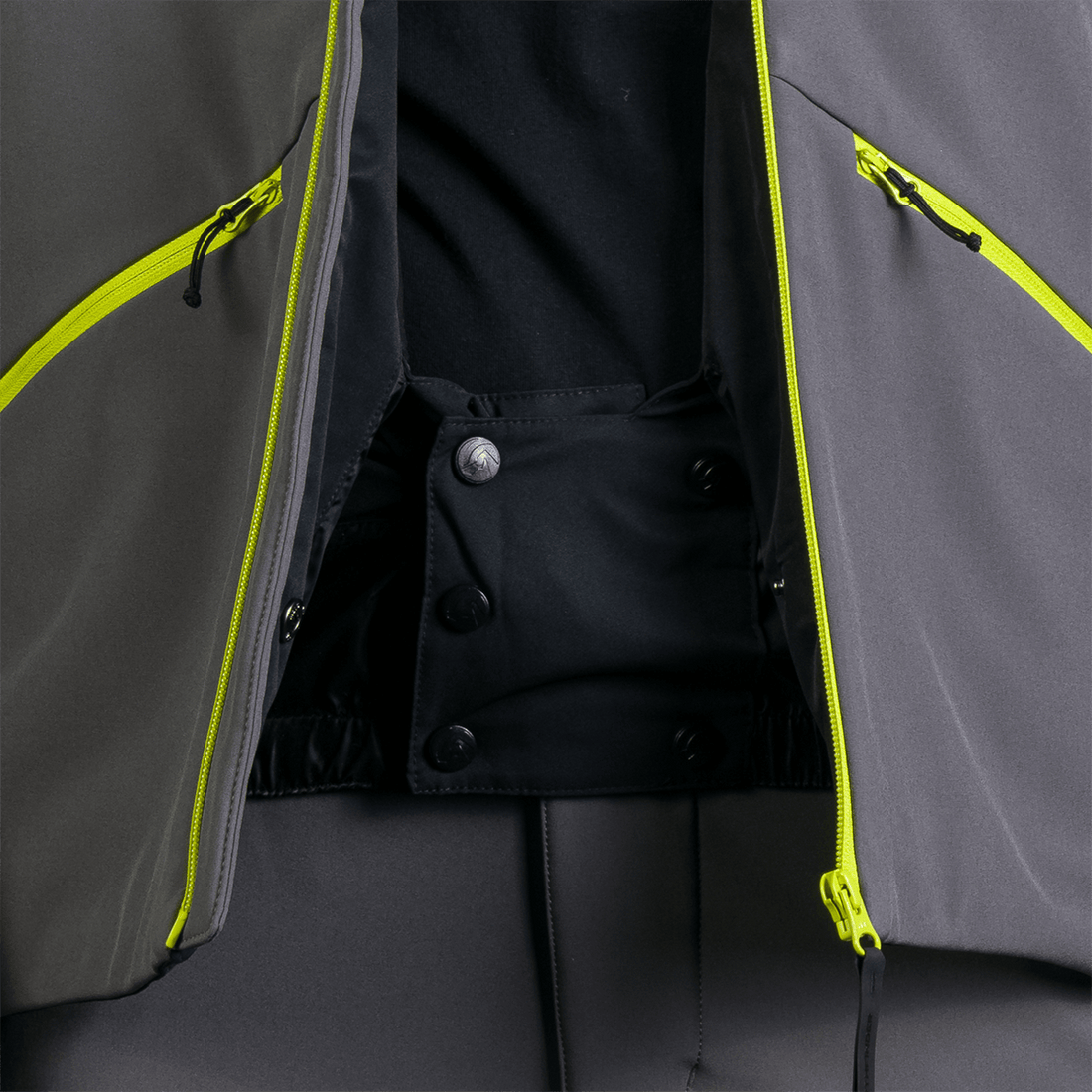 BU-5263SNW men's ski softshell insulated jacket ALPHONSE