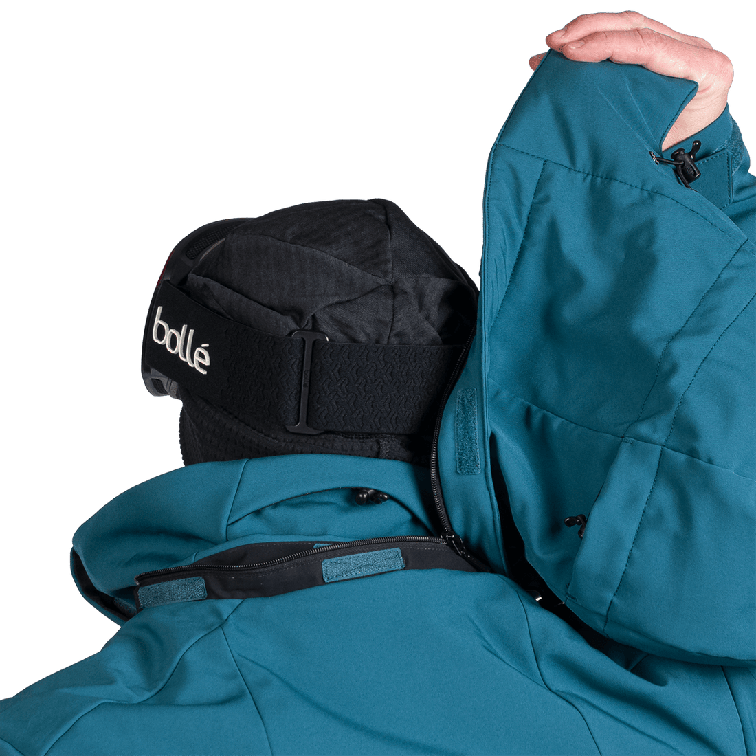 BU-5263SNW men's ski softshell insulated jacket ALPHONSE