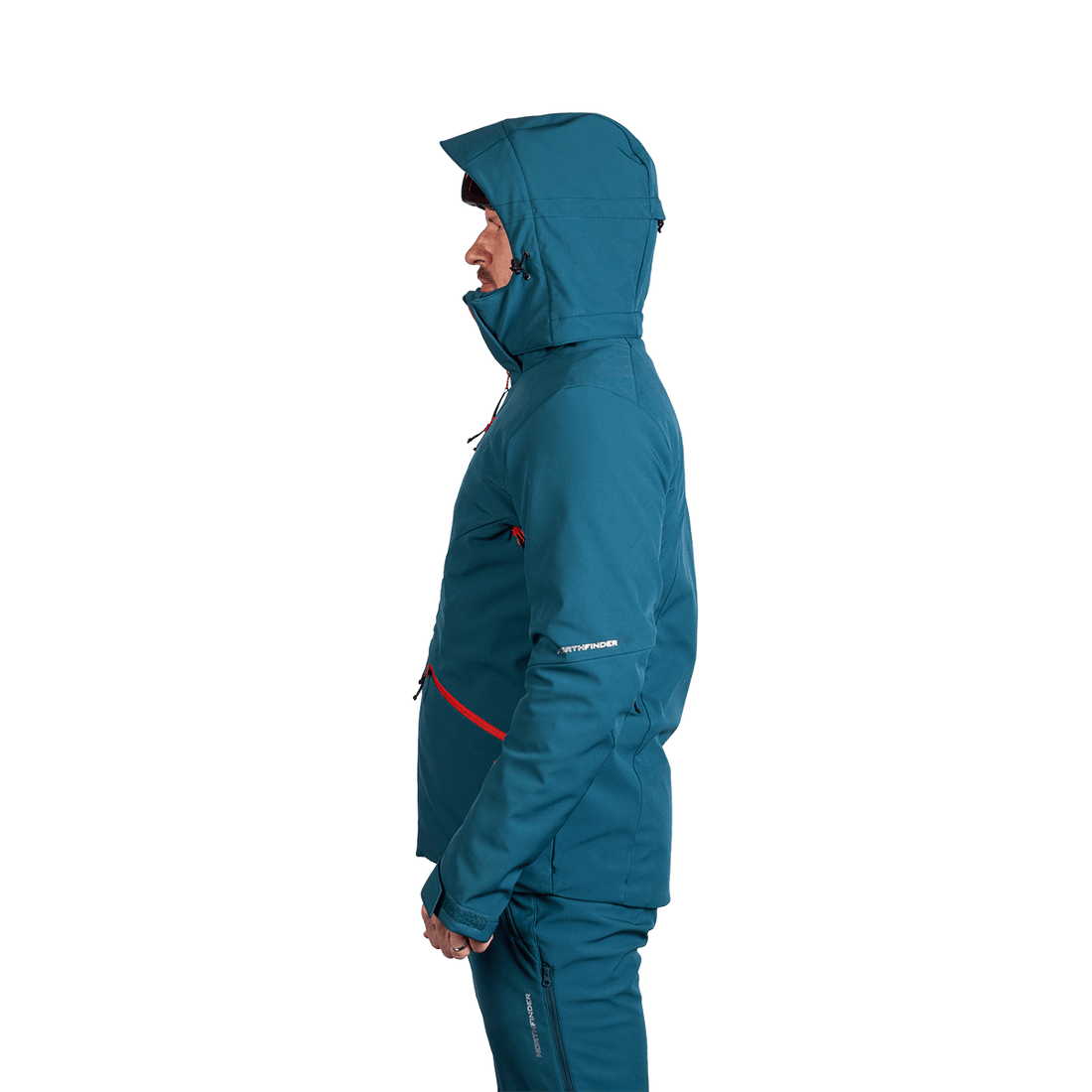 BU-5263SNW men's ski softshell insulated jacket ALPHONSE