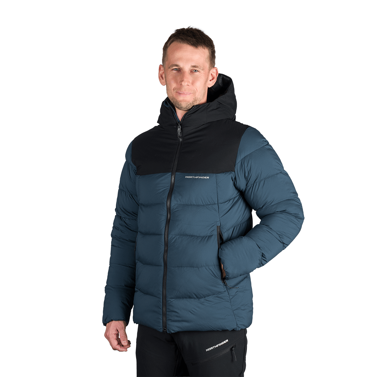 NORTHFINDER International Pánska zateplená outdoorová bunda 2L BRONSILAW