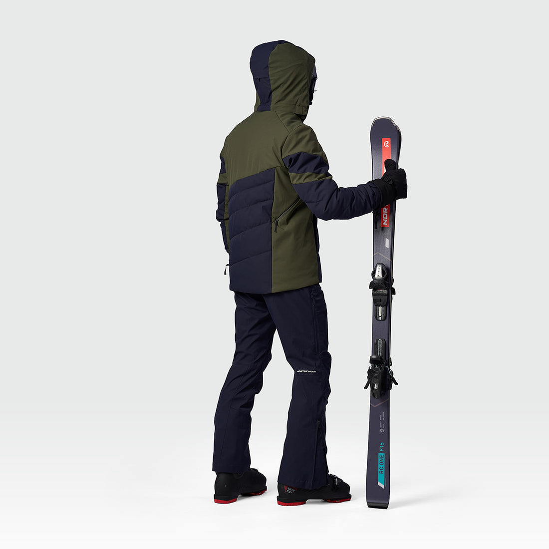 BU-5416SNW men's ski insulated comfort jacket RYAN 