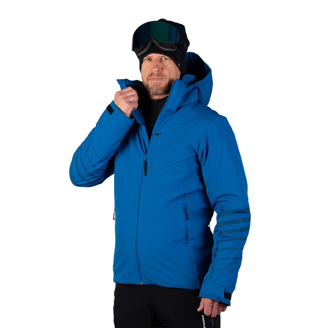 BU-5419SNW men's ski softshell insulated jacket ILMAR