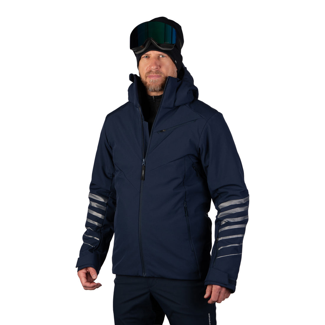BU-5419SNW men's ski softshell insulated jacket ILMAR
