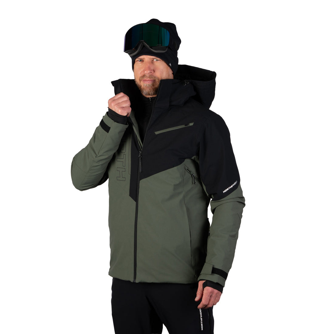 BU-5421SNW men's ski insulated trendy jacket ENNI