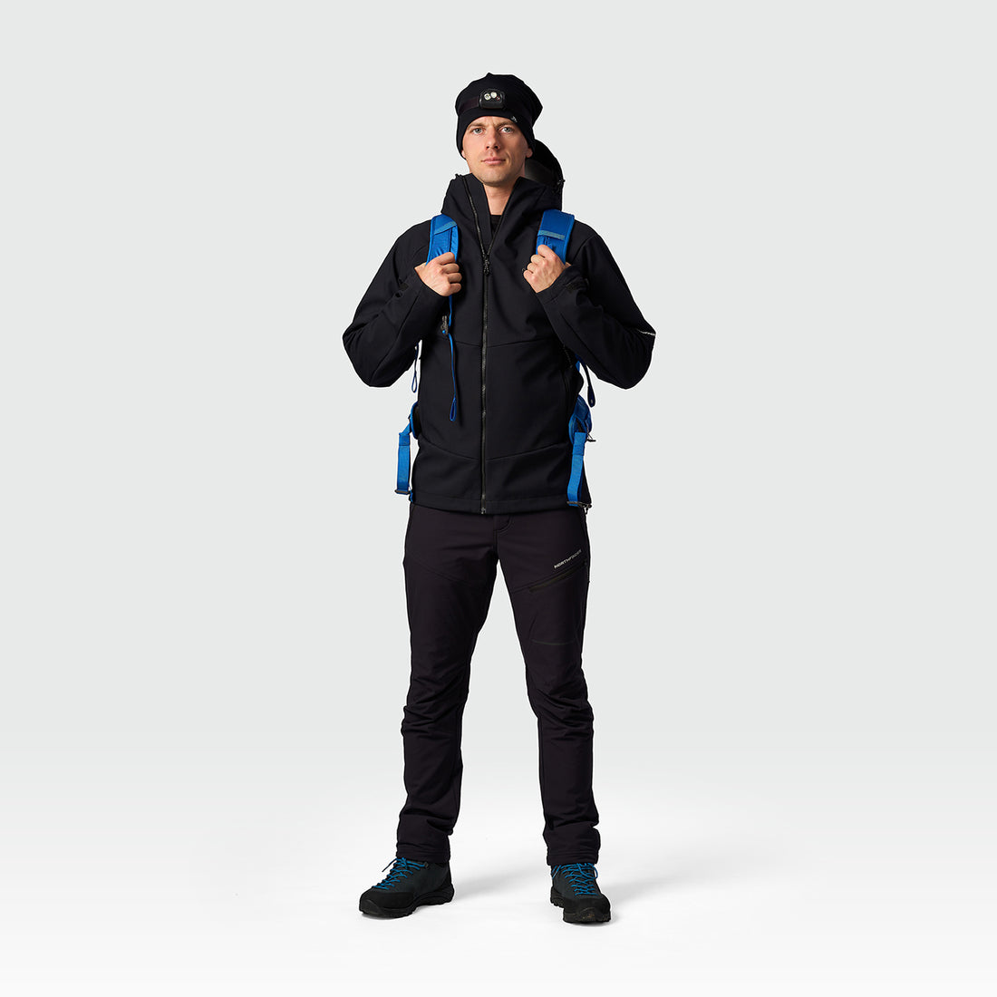 BU-5440OR men's outdoor hoody softshell jacket 3L AMADEU