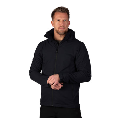 BU-5442OR men's trekking softshell jacket BARTOLOME