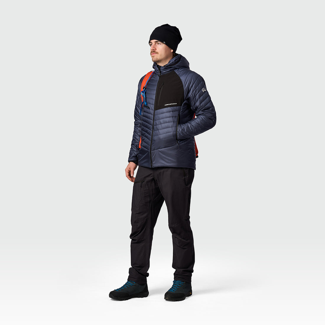 BU-5443OR men's outdoor light insulated jacket CHACIN
