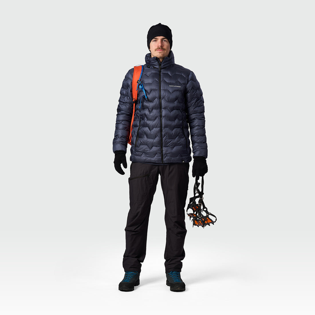 BU-5444OR men's outdoor insulated jacket LUPER