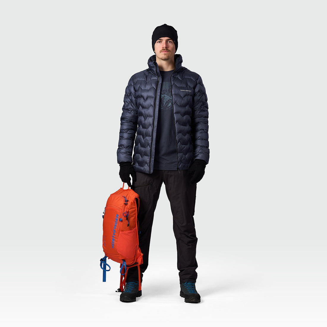 BU-5444OR men's outdoor insulated jacket LUPER