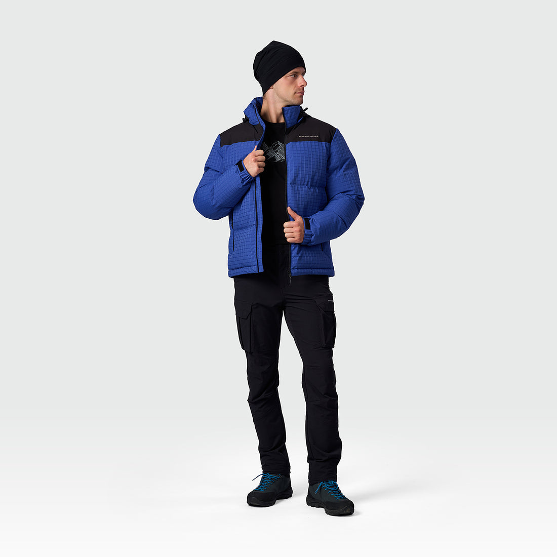 BU-5455SP men's winter sport insulated trendy jacket ZACARIA