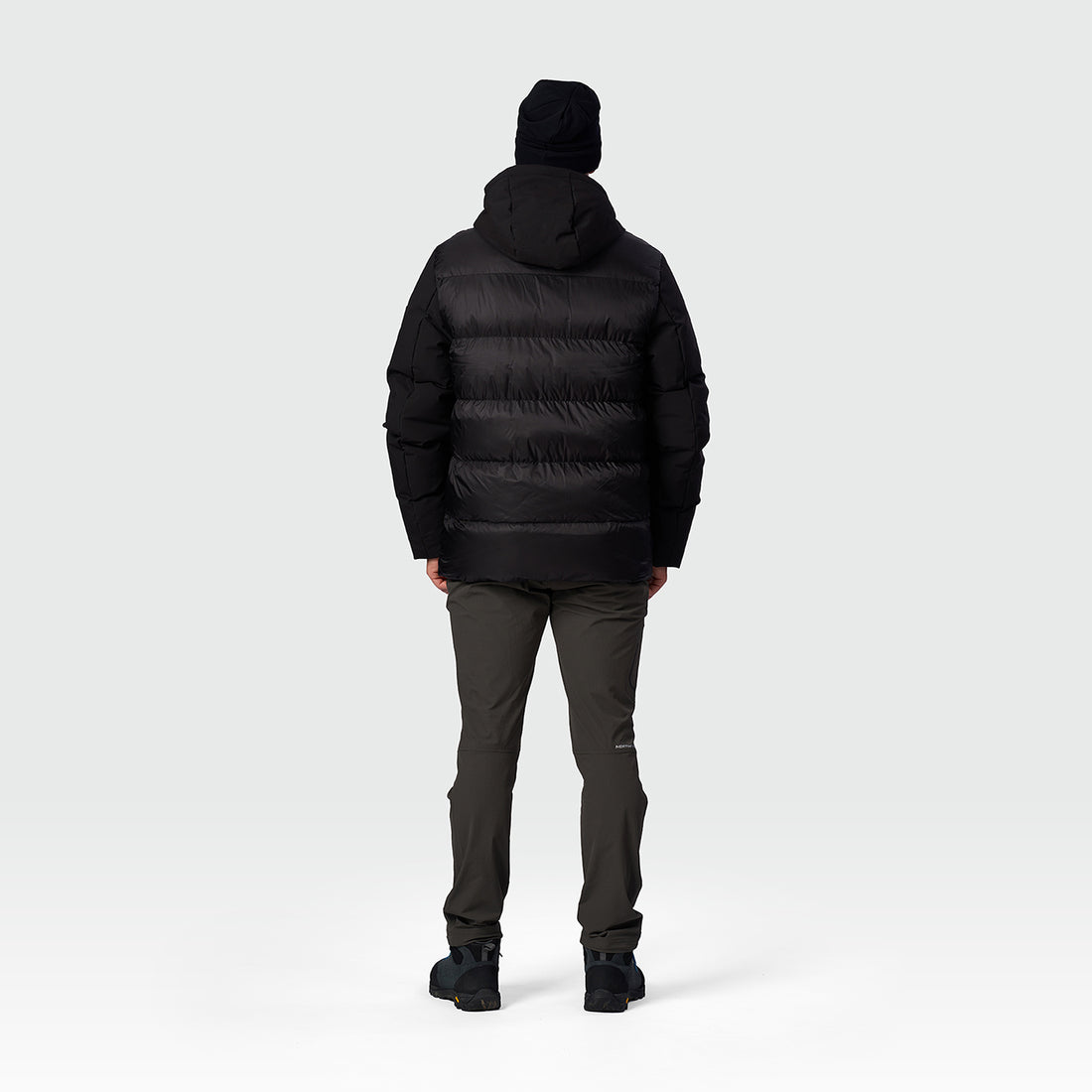 BU-5457SP men's casual trendy insulated long jacket KARRY