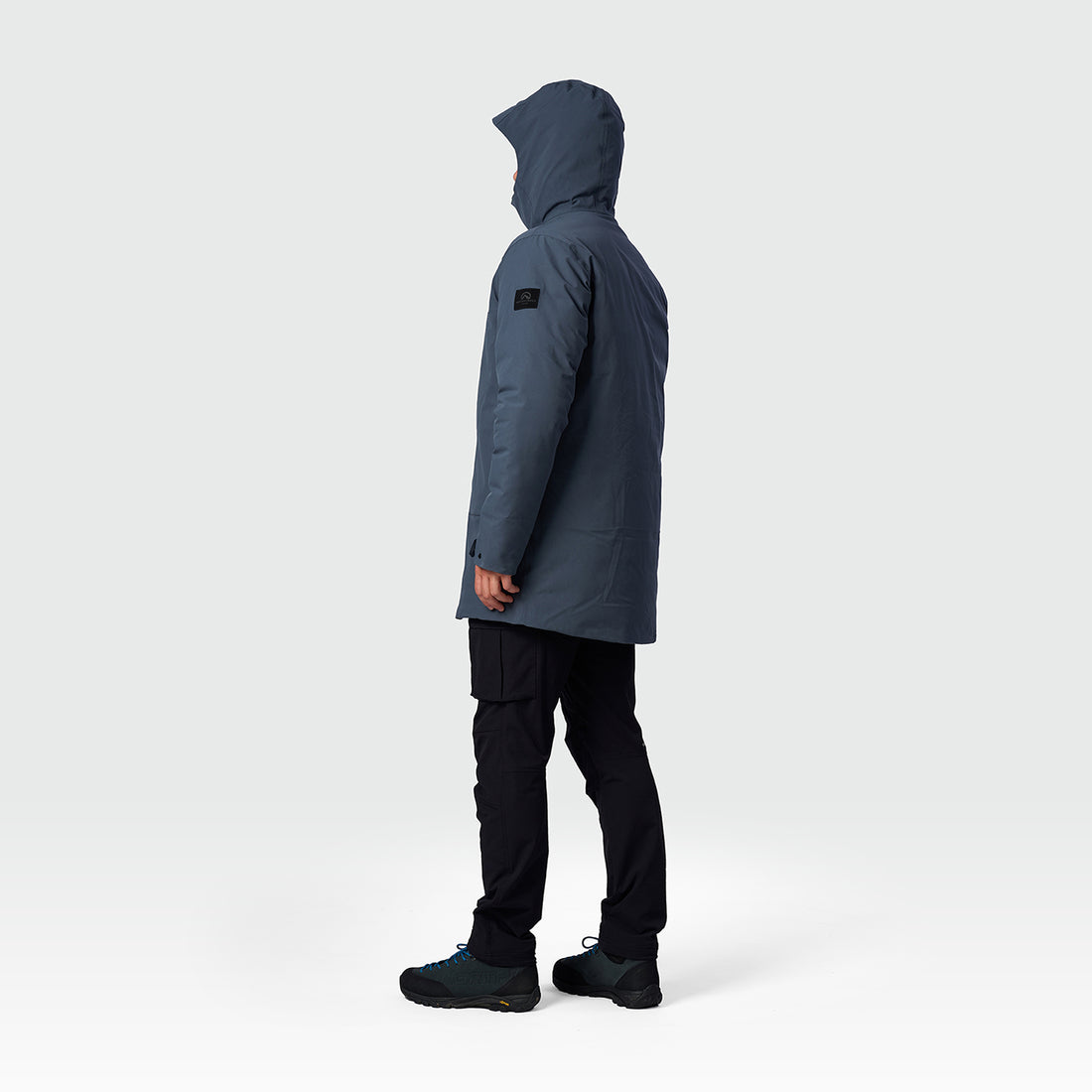 BU-5461SP men's casual insulated long jacket DIOK
