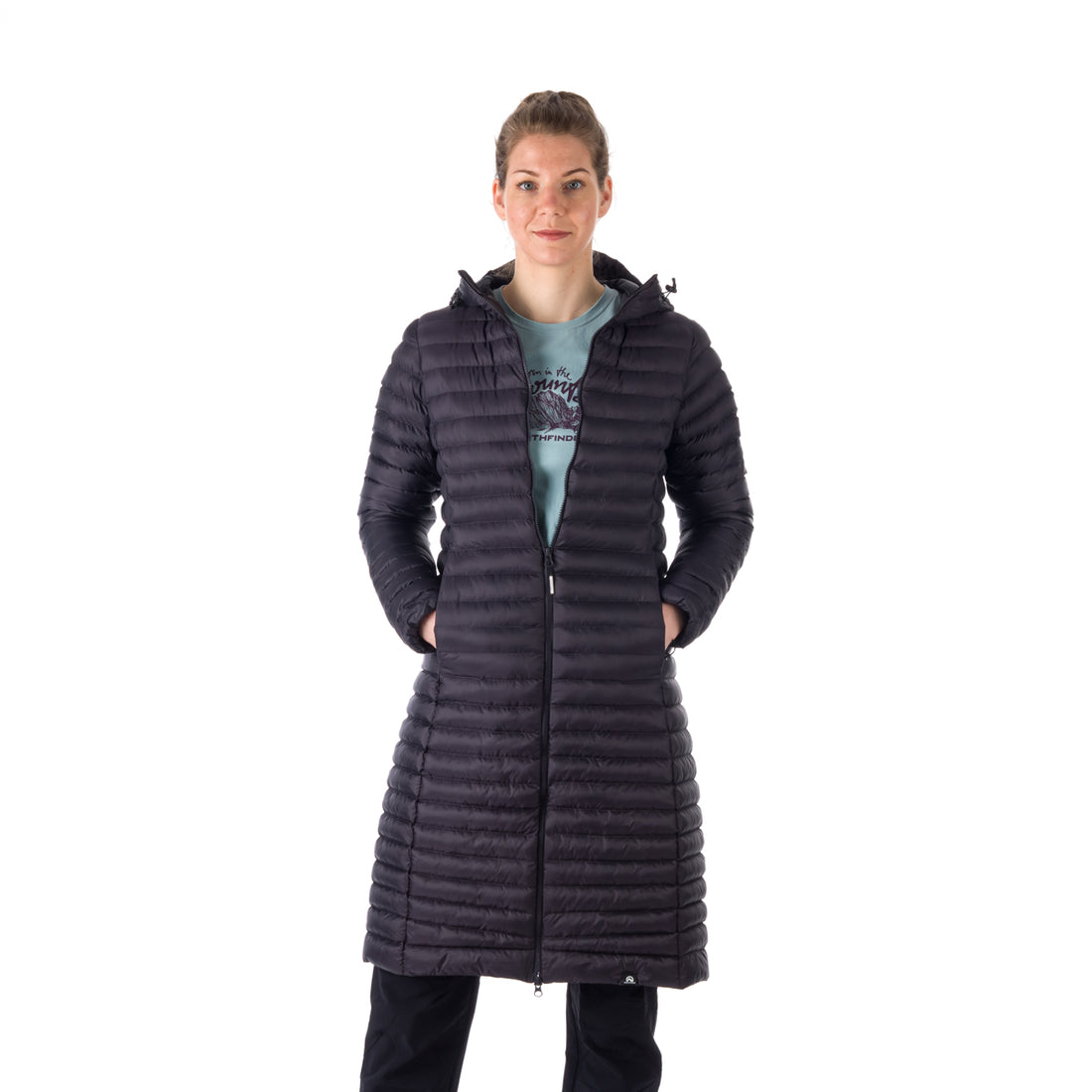 BU-6066SP women's sport like down jacket long style CUBA