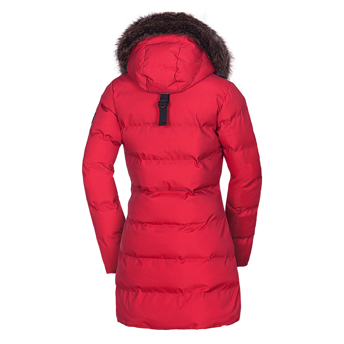 BU-6072SP women's sport insulated prolonged jacket with fur MEELEY