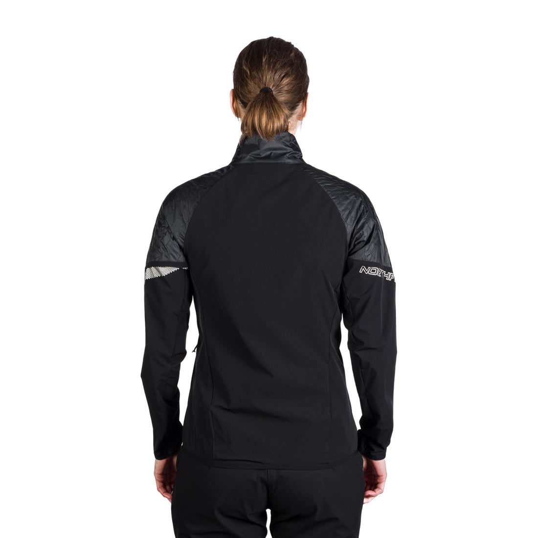 BU-6186OR women's light insulated active hybrid jacket  THERESA