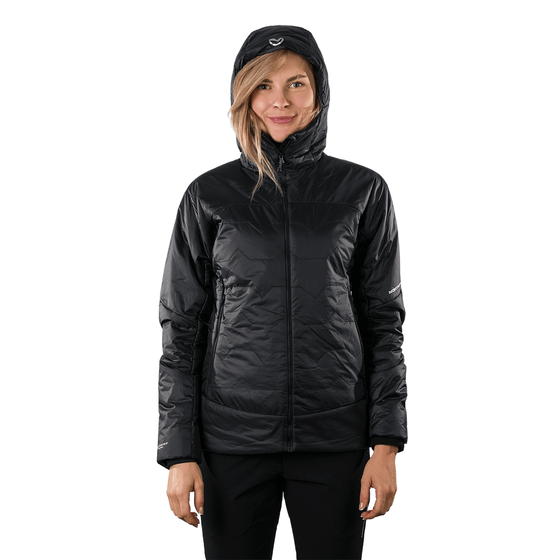 BU-6237OR women's insulated jacket with Primaloft® MAKAILA