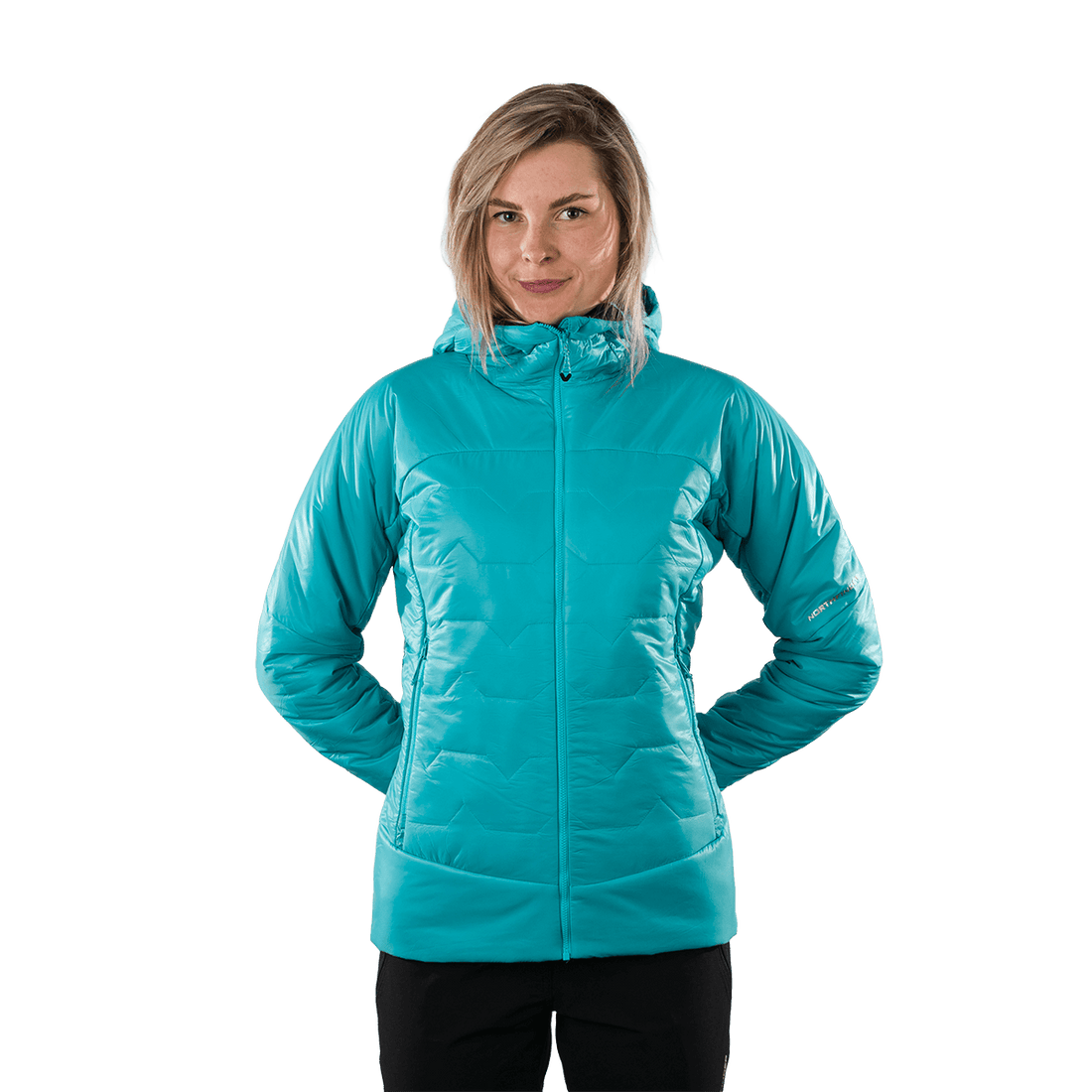 BU-6237OR women's insulated jacket with Primaloft® MAKAILA