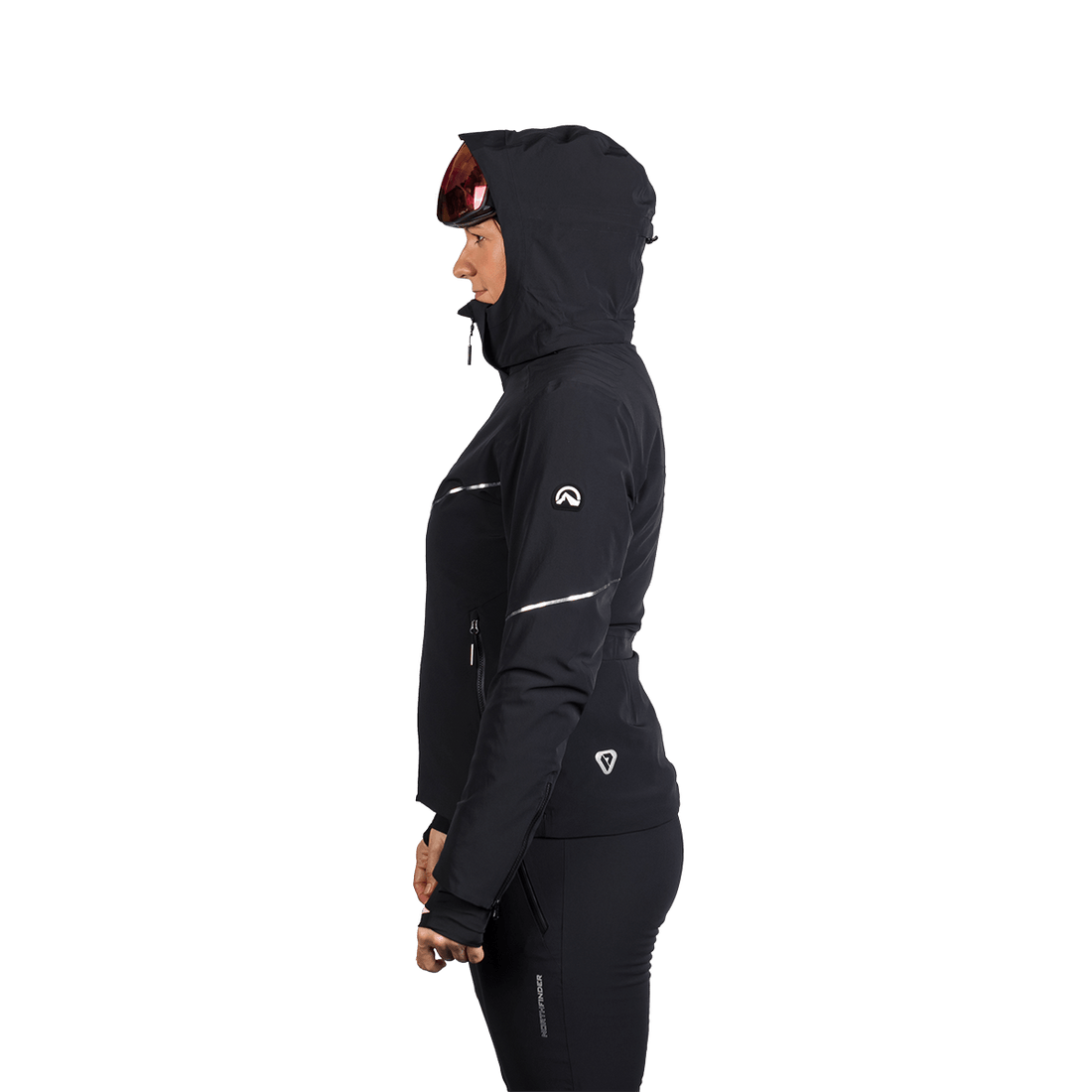 BU-6253SNW women's ski technical jacket fully featured DEBBY