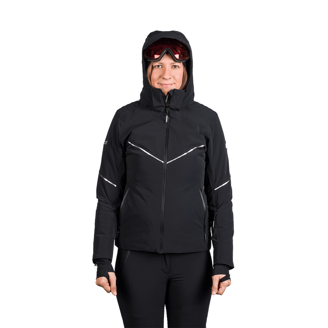 BU-6253SNW women's ski technical jacket fully featured DEBBY