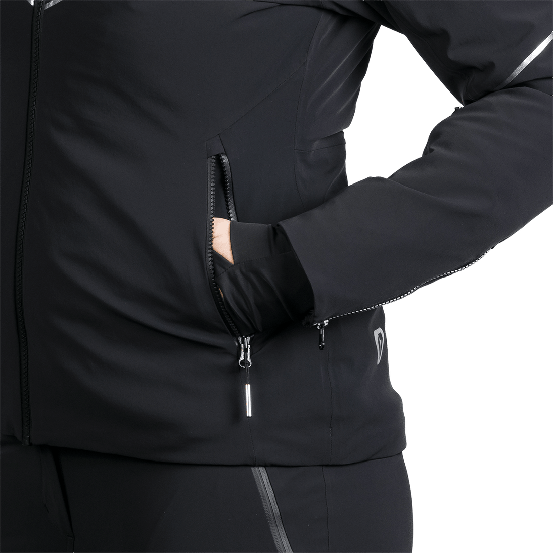 BU-6253SNW women's ski technical jacket fully featured DEBBY
