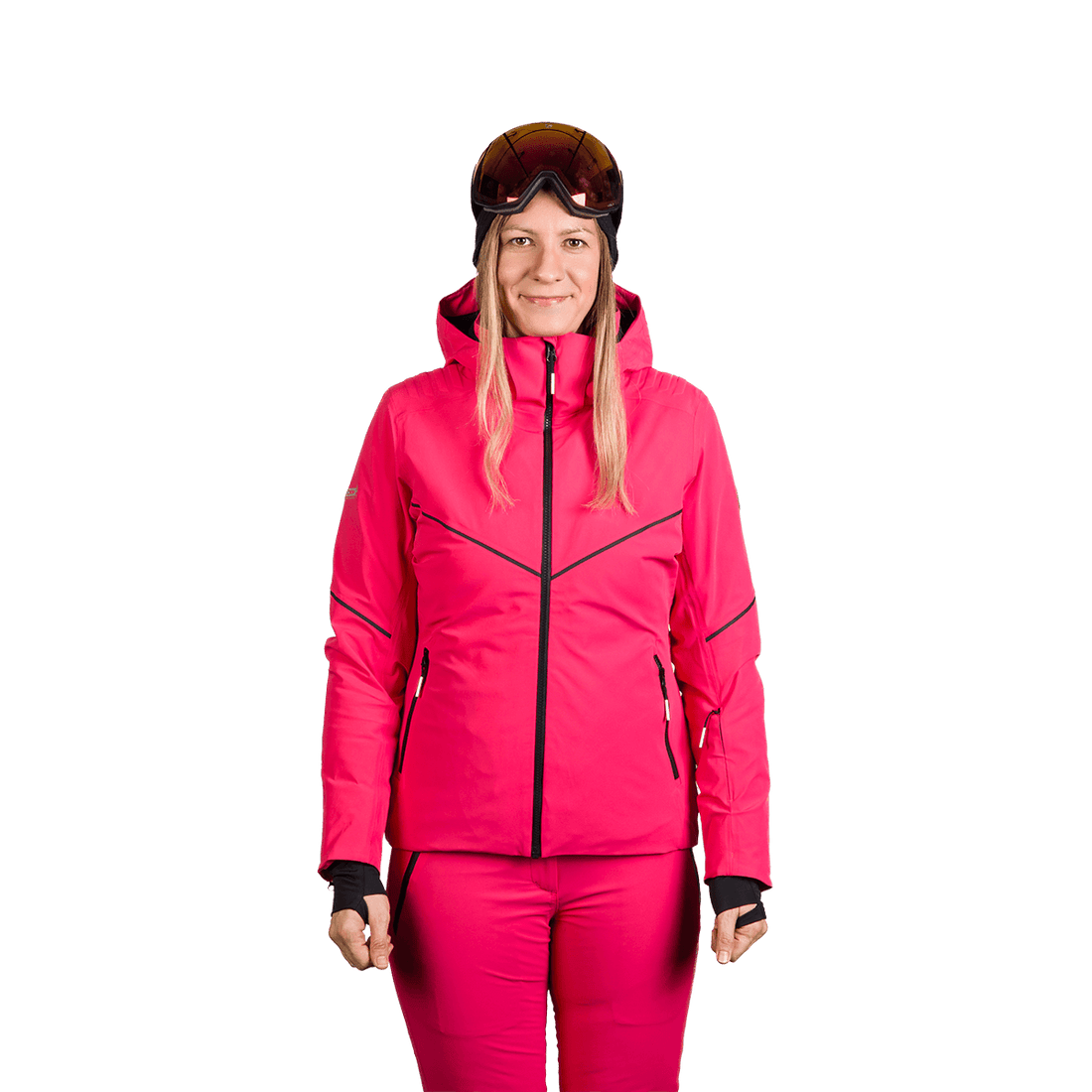 BU-6253SNW women's ski technical jacket fully featured DEBBY