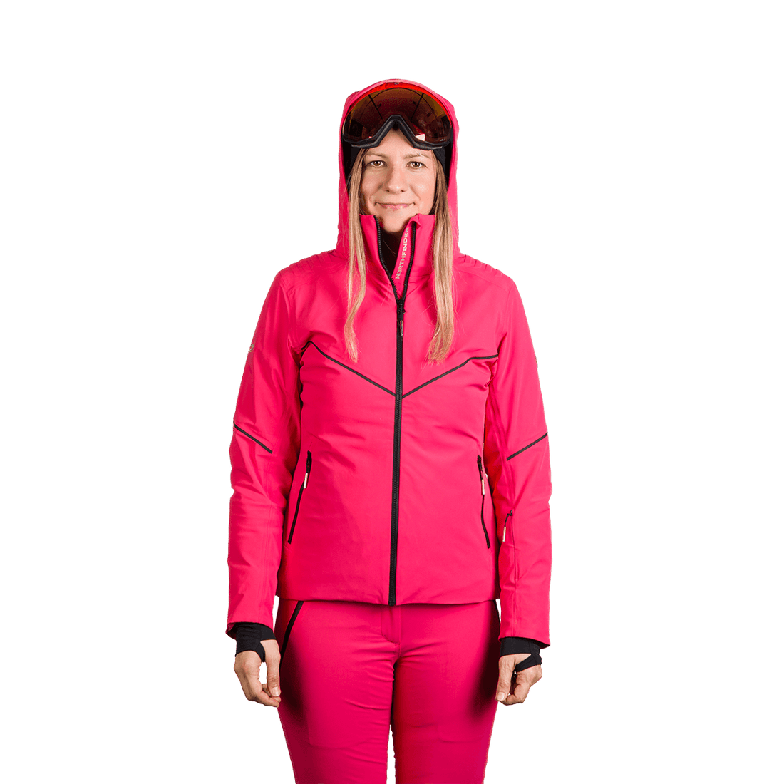 BU-6253SNW women's ski technical jacket fully featured DEBBY