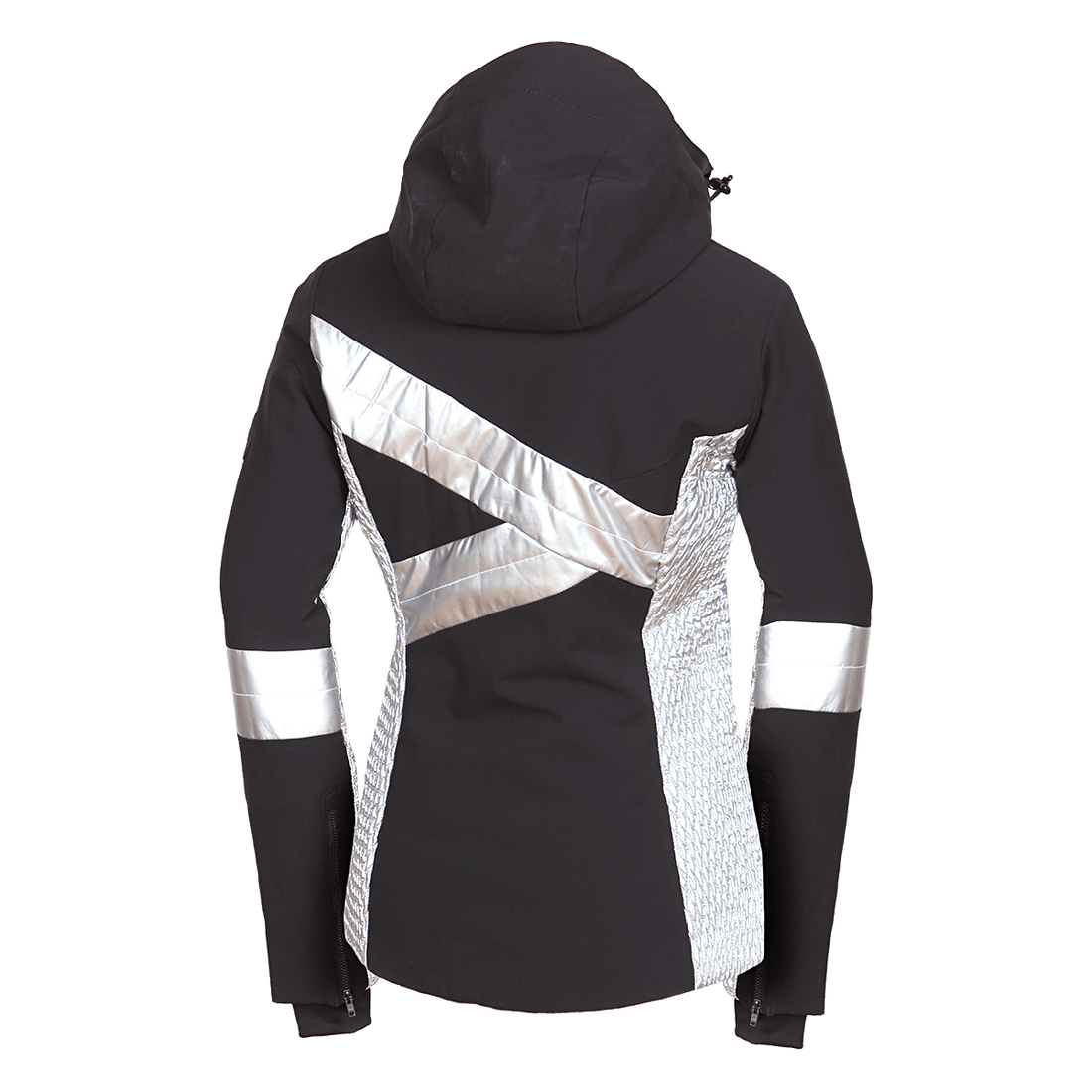 BU-6259SNW women ski trendy prolonged jacket LAURI