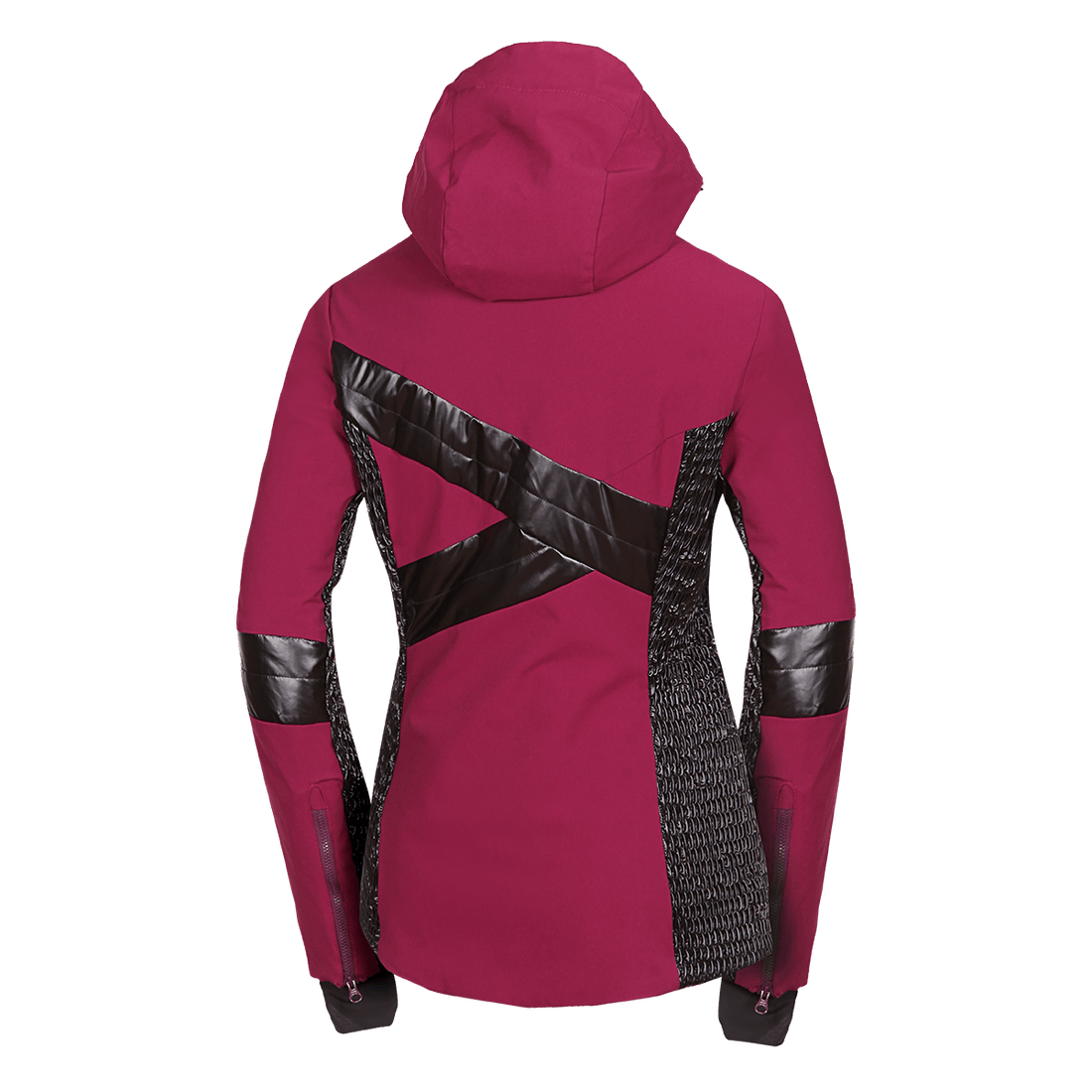 BU-6259SNW women ski trendy prolonged jacket LAURI