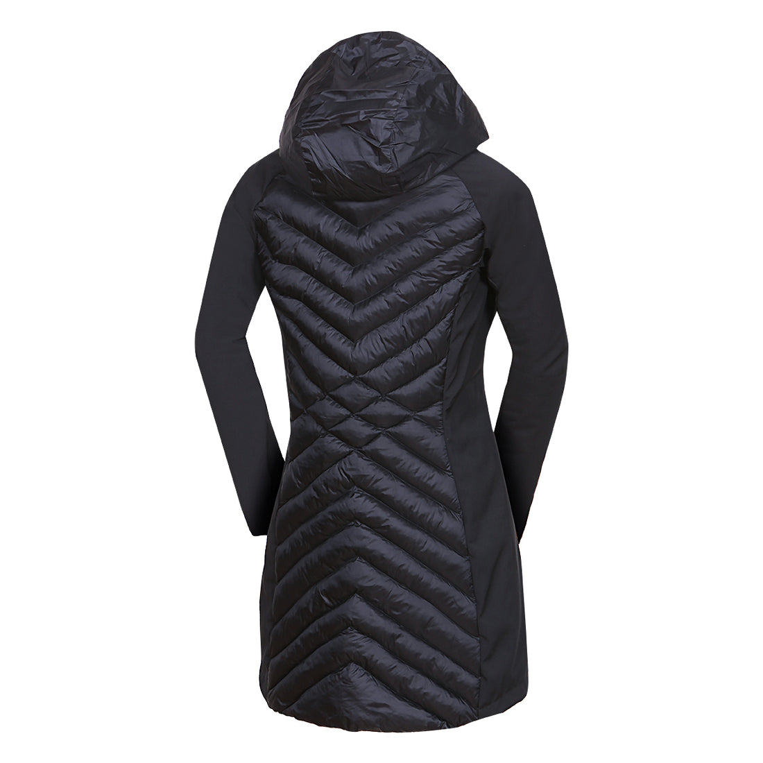 BU-6266SP women's trendy insulated jacket combined with softshell GINGER