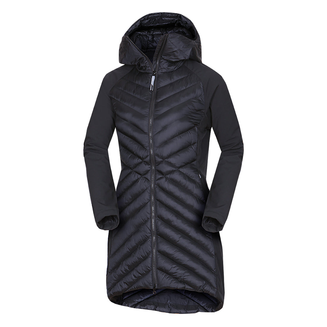 BU-6266SP women's trendy insulated jacket combined with softshell GINGER