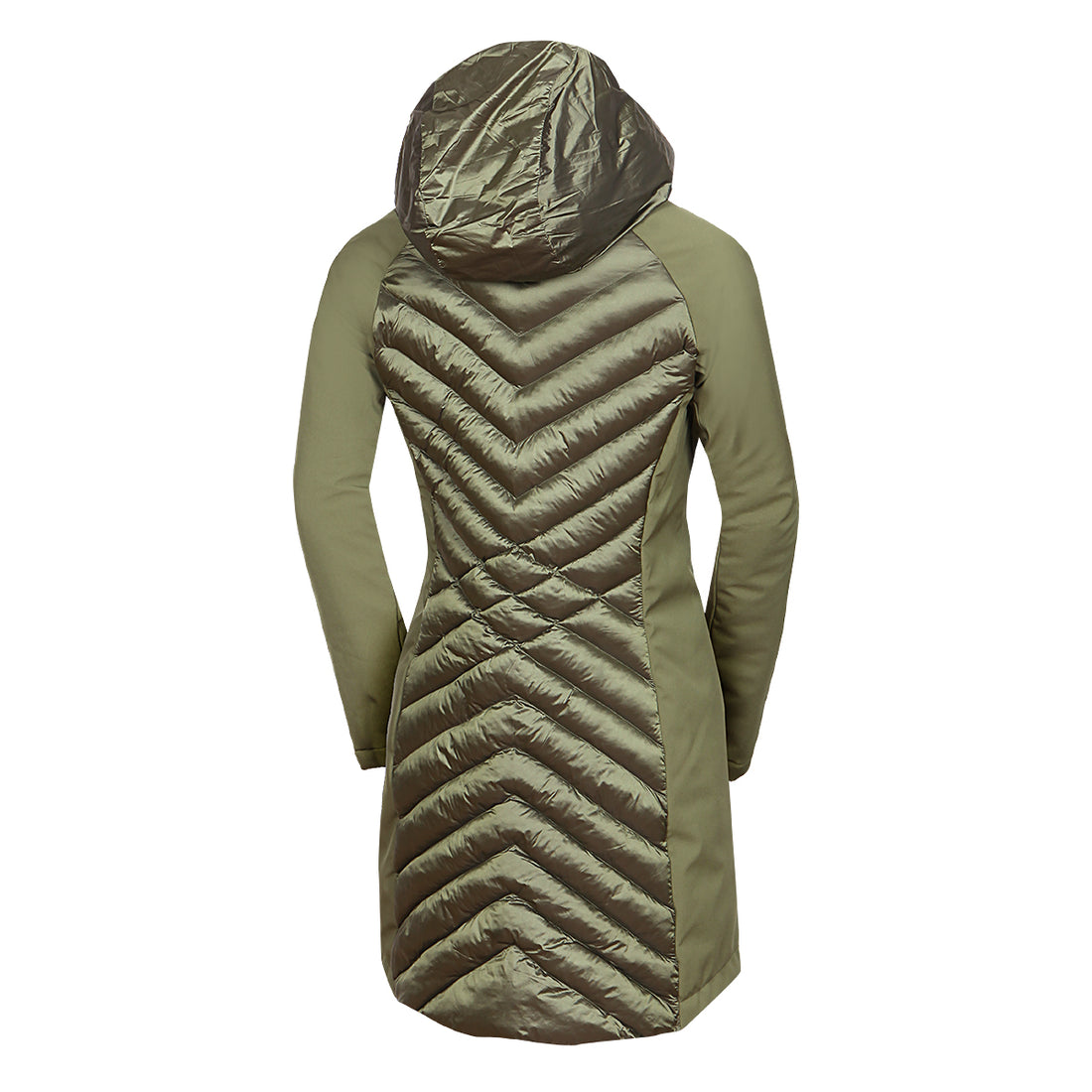 BU-6266SP women's trendy insulated jacket combined with softshell GINGER