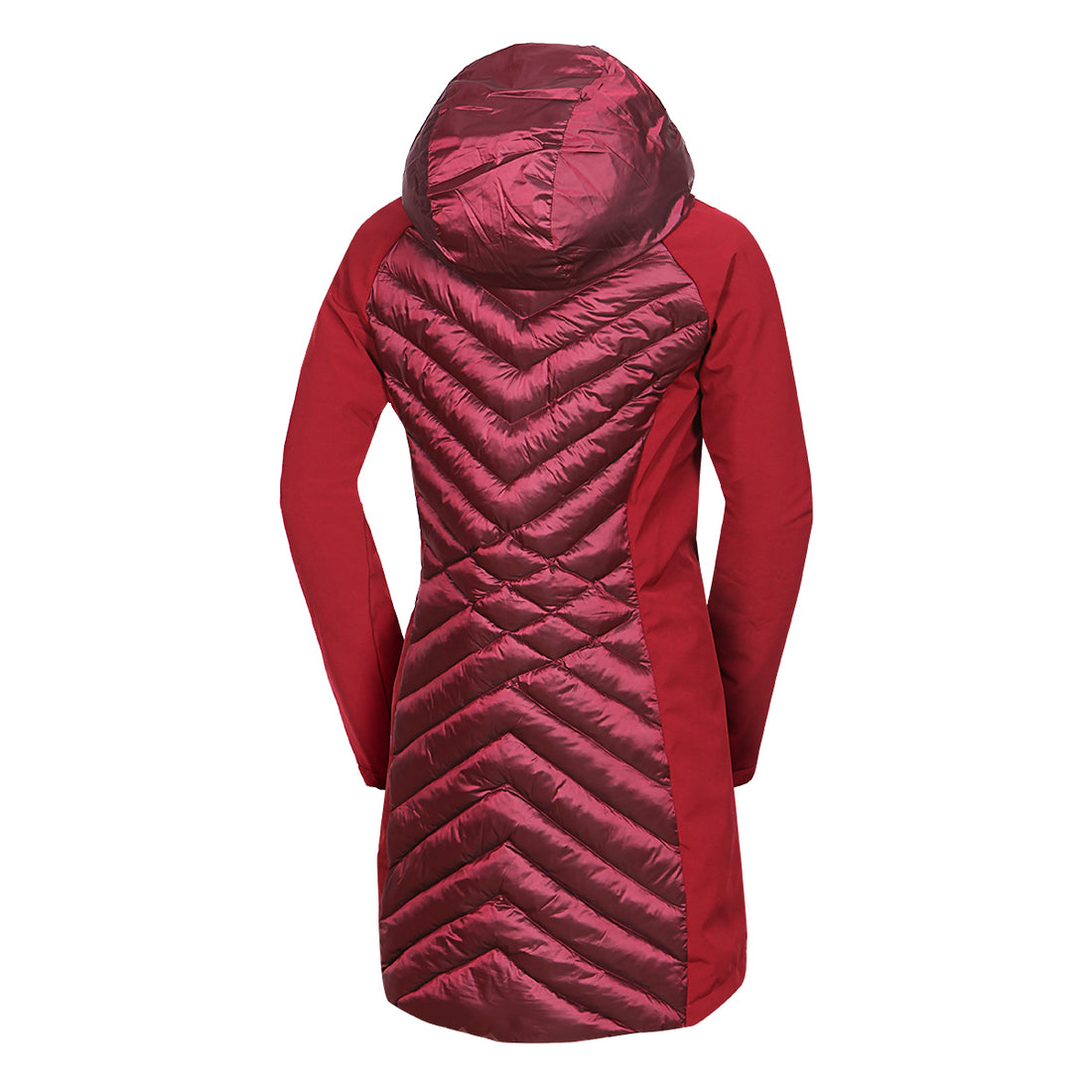BU-6266SP women's trendy insulated jacket combined with softshell GINGER