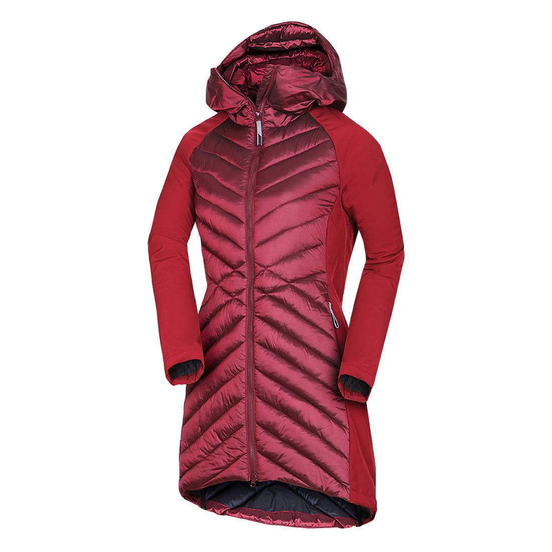BU-6266SP women's trendy insulated jacket combined with softshell GINGER
