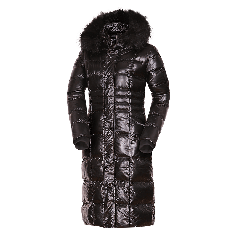 BU-6273SP women's long trendy insulated jacket STARLA
